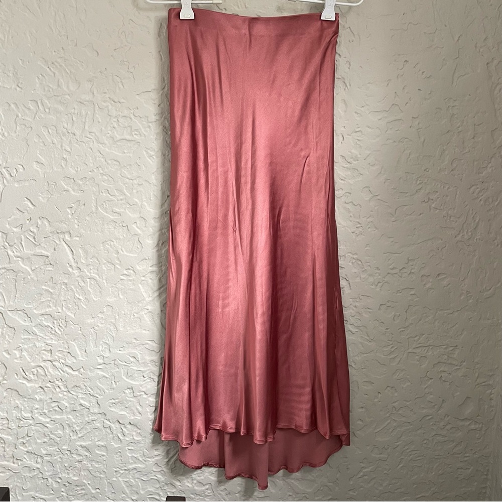 Abercrombie Satin Midi Skirt | Size XS